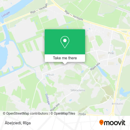 Карта Ābeļziedi