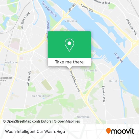Wash Intelligent Car Wash map