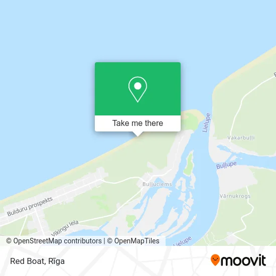 Red Boat map