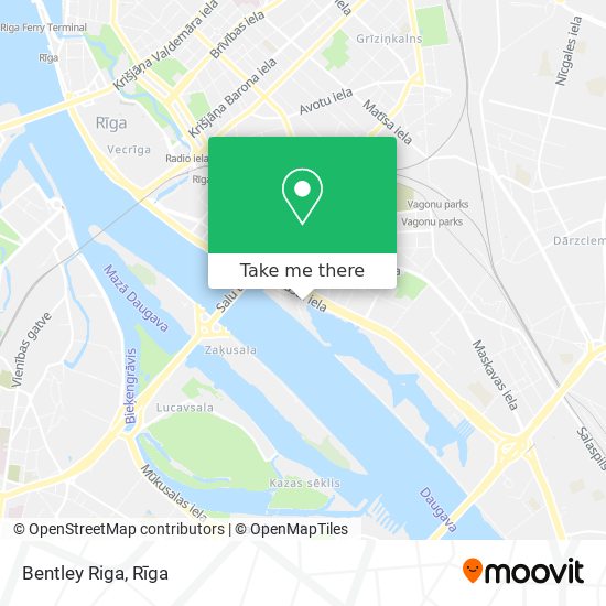 Bentley Riga map