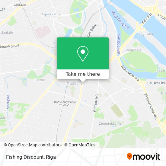 Fishing Discount map