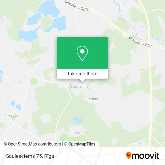 Saulesciems 75 map