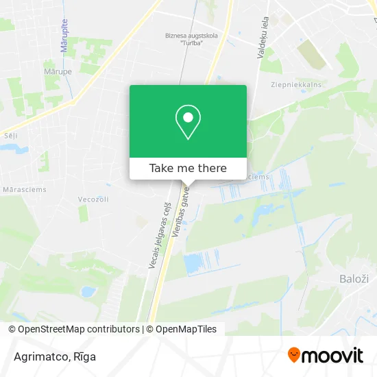 Карта Agrimatco