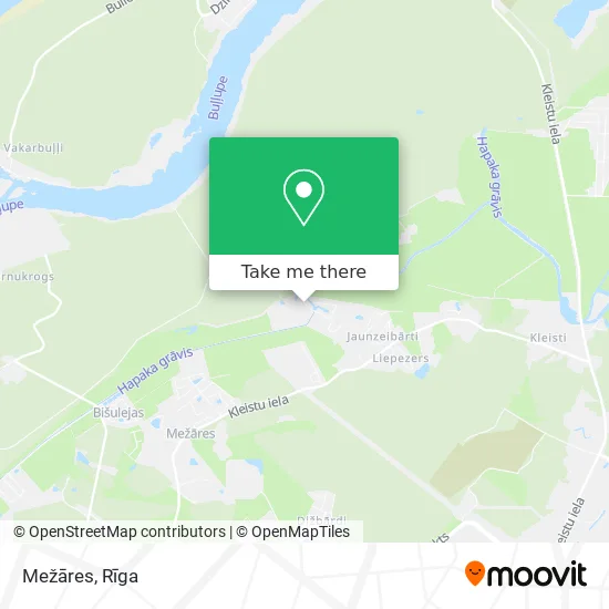 Карта Mežāres