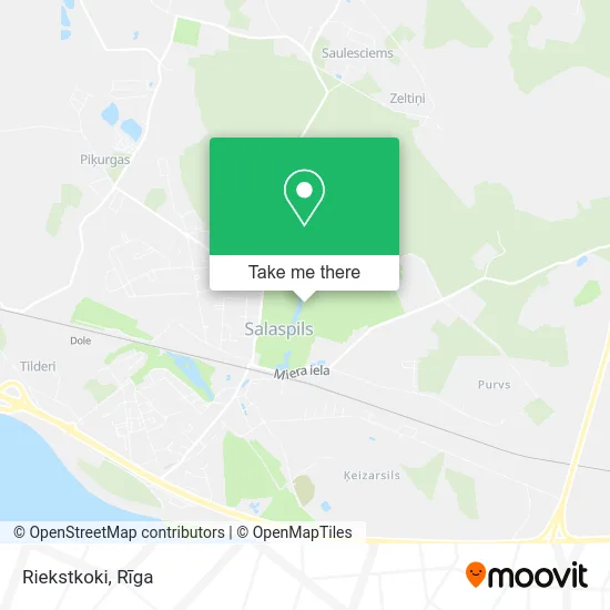 Карта Riekstkoki