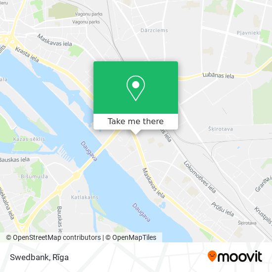 Swedbank map