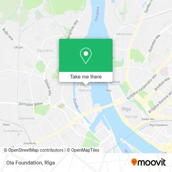 Карта Ola Foundation