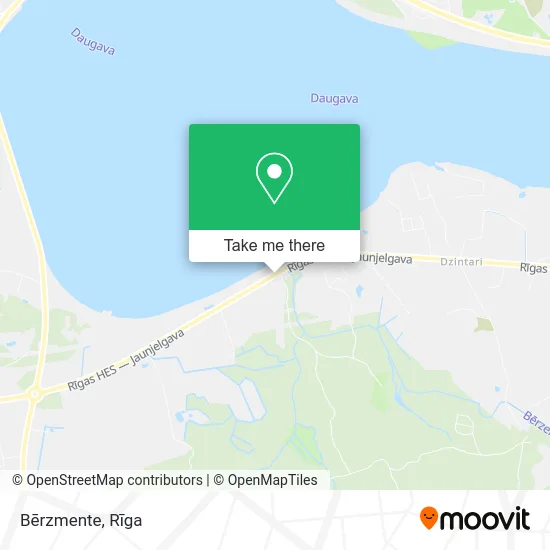 Карта Bērzmente
