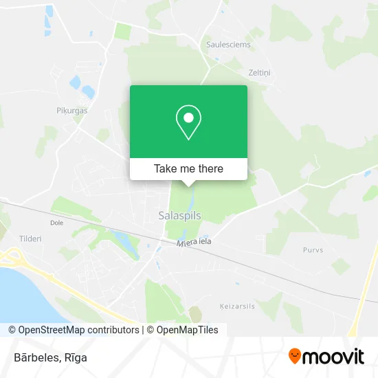 Карта Bārbeles