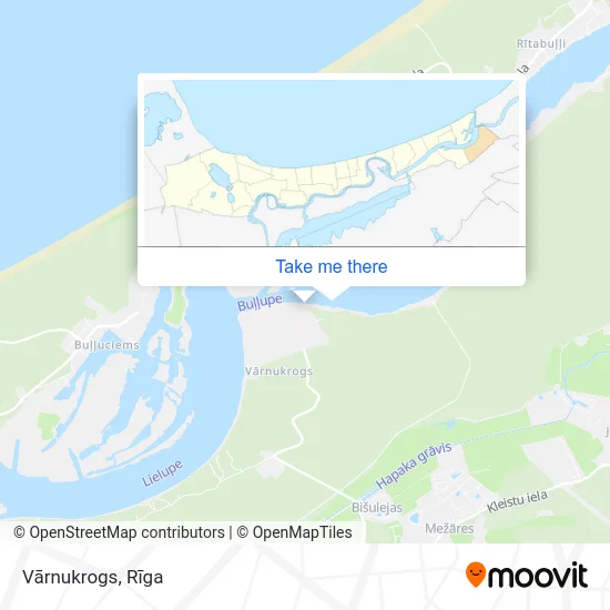 Карта Vārnukrogs