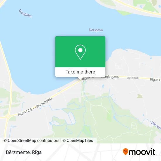 Карта Bērzmente