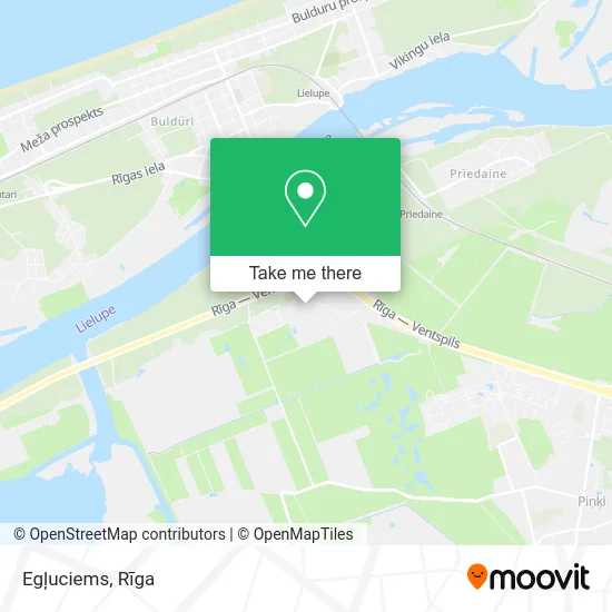 Карта Egļuciems