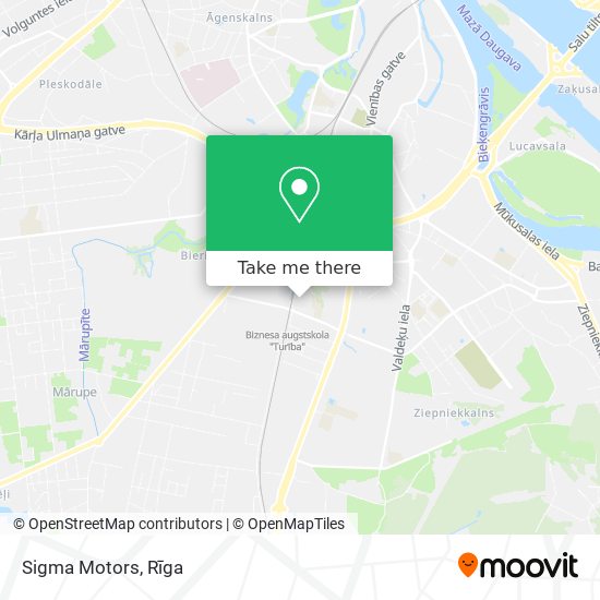 Sigma Motors map