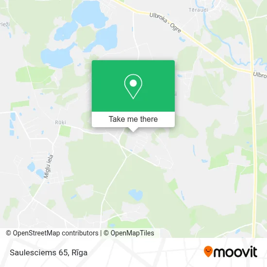 Saulesciems 65 map