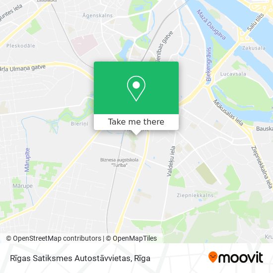 Rīgas Satiksmes Autostāvvietas map