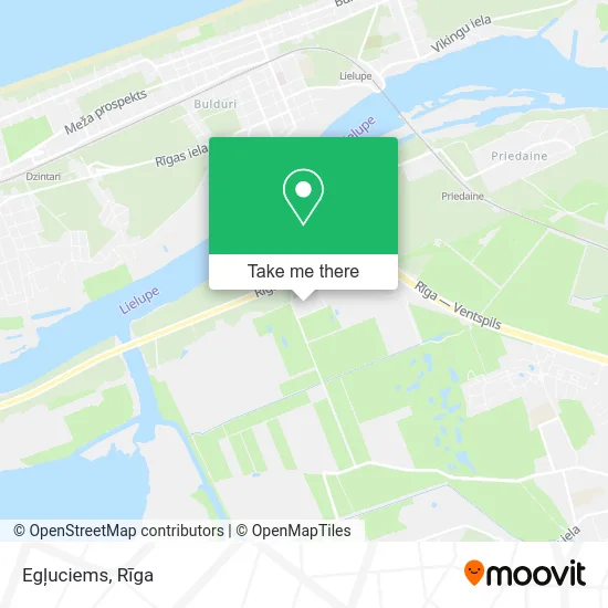 Карта Egļuciems