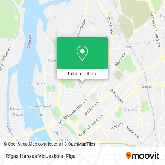 Rīgas Hanzas Vidusskola map