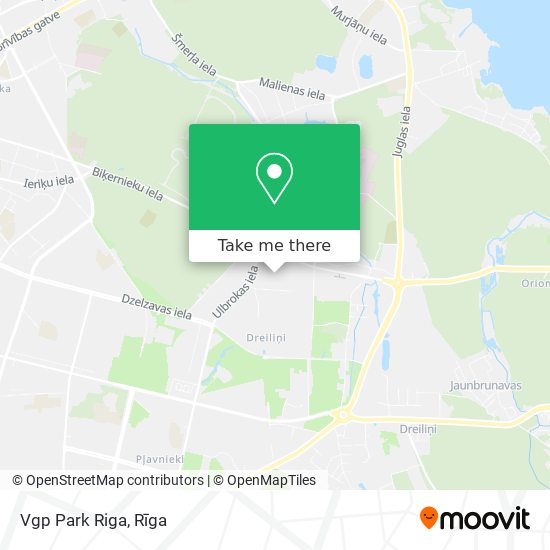 Карта Vgp Park Riga