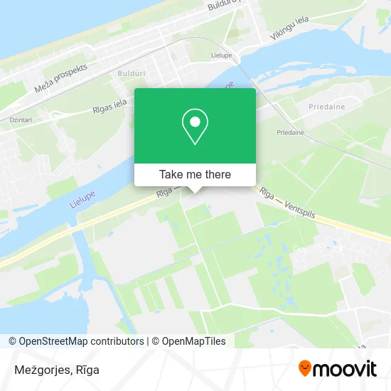 Карта Mežgorjes