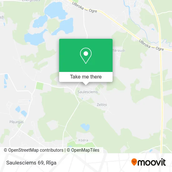 Карта Saulesciems 69