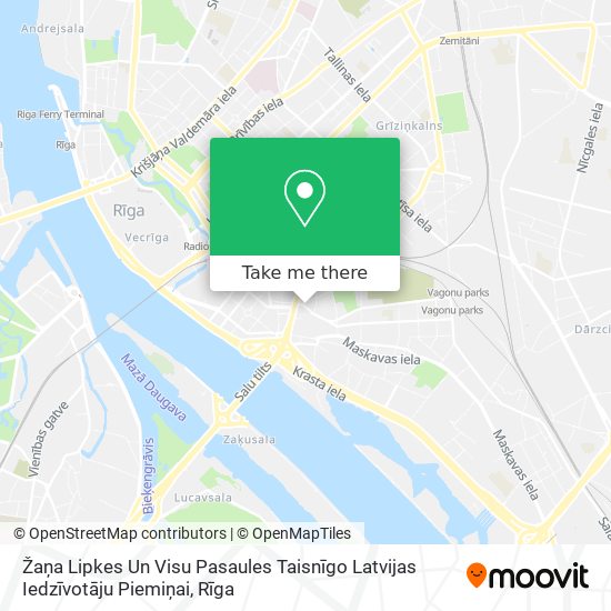 Žaņa Lipkes Un Visu Pasaules Taisnīgo Latvijas Iedzīvotāju Piemiņai map