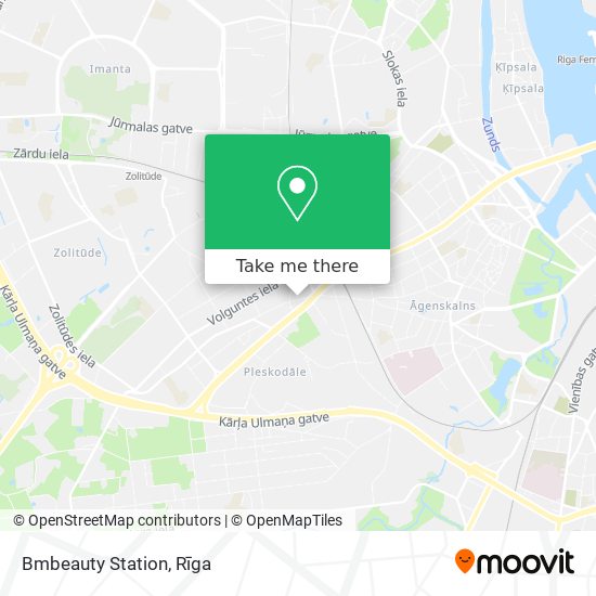 Bmbeauty Station map