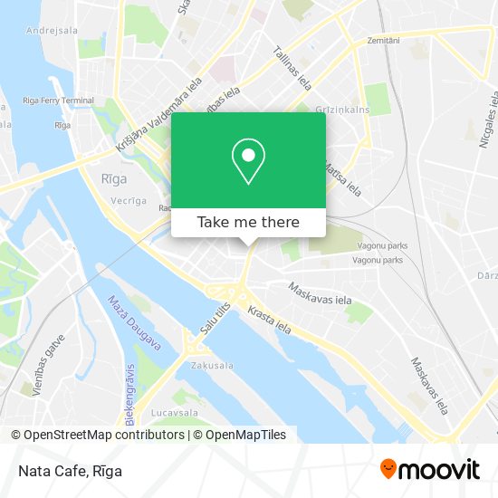 Nata Cafe map