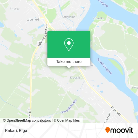 Rakari map