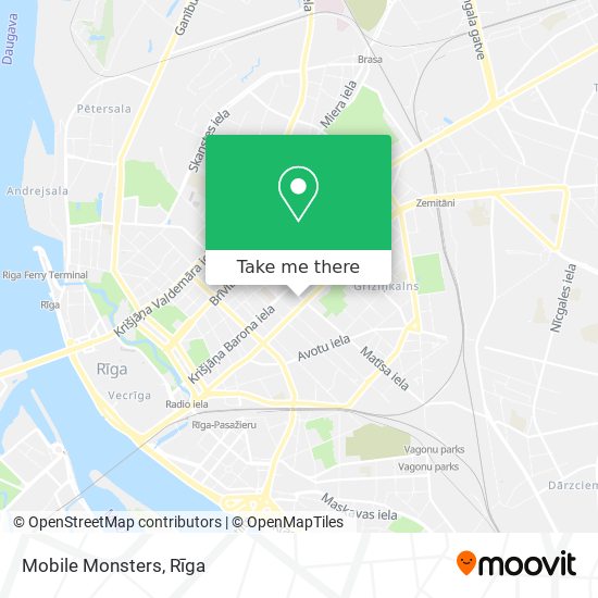 Карта Mobile Monsters