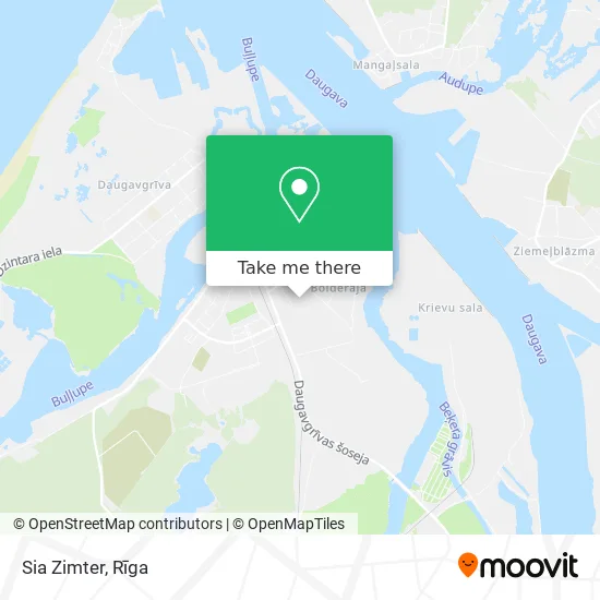 Карта Sia Zimter