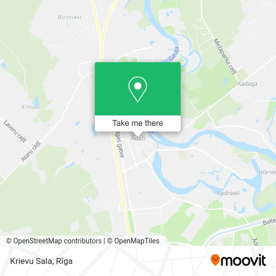 Карта Krievu Sala