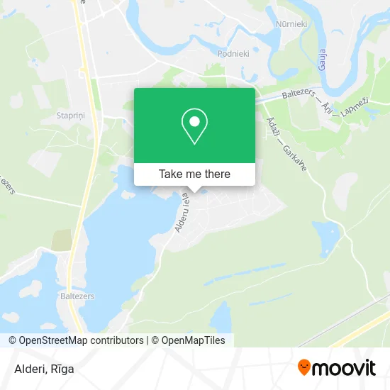 Карта Alderi