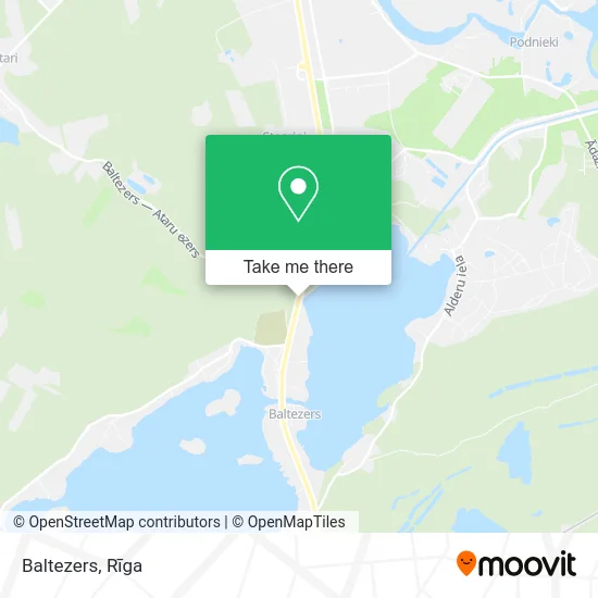 Карта Baltezers