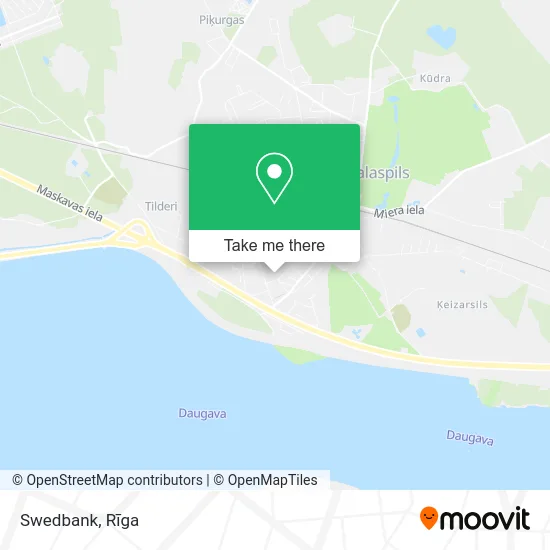 Swedbank map