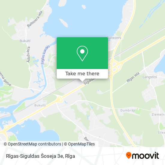 Rīgas-Siguldas Šoseja 3e map