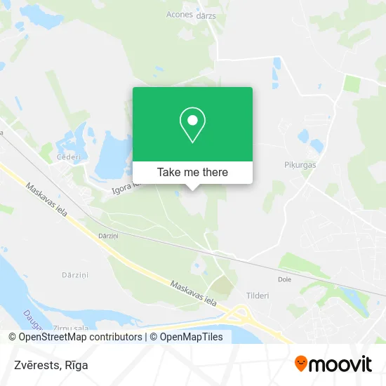 Zvērests map