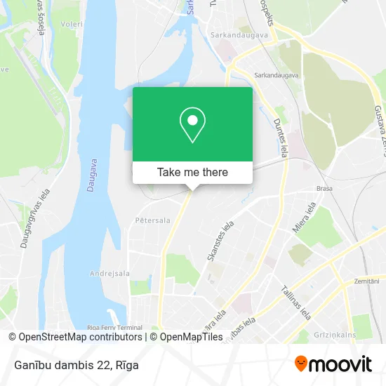 Ganību dambis 22 map