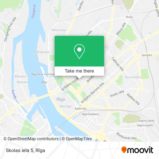 Карта Skolas iela 5