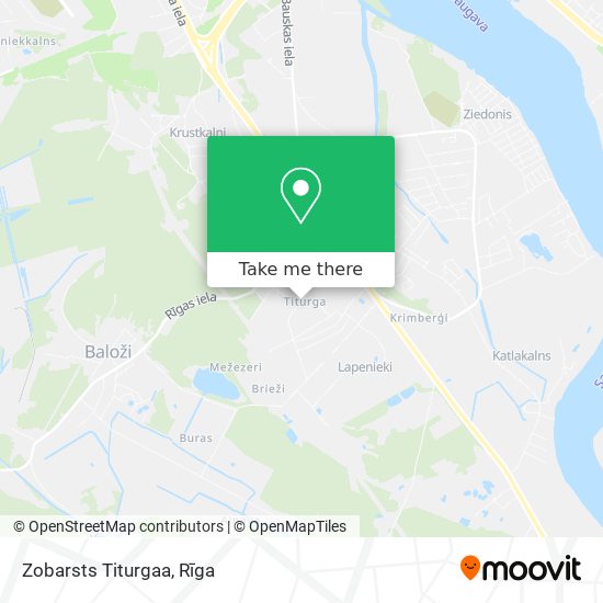 Zobarsts Titurgaa map