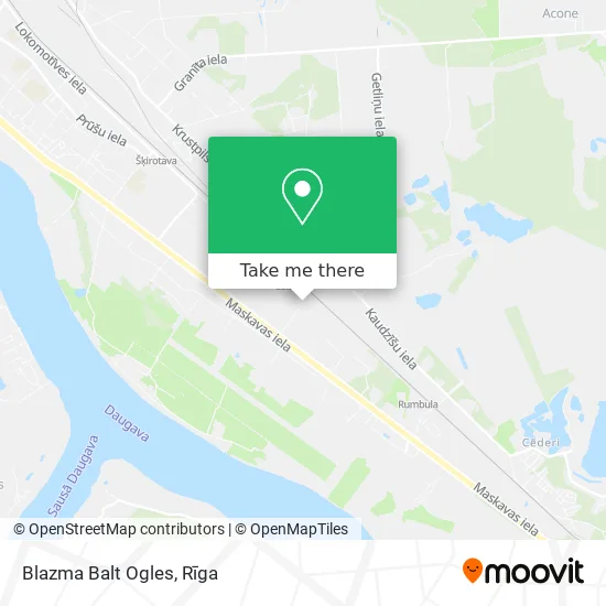 Blazma Balt Ogles map