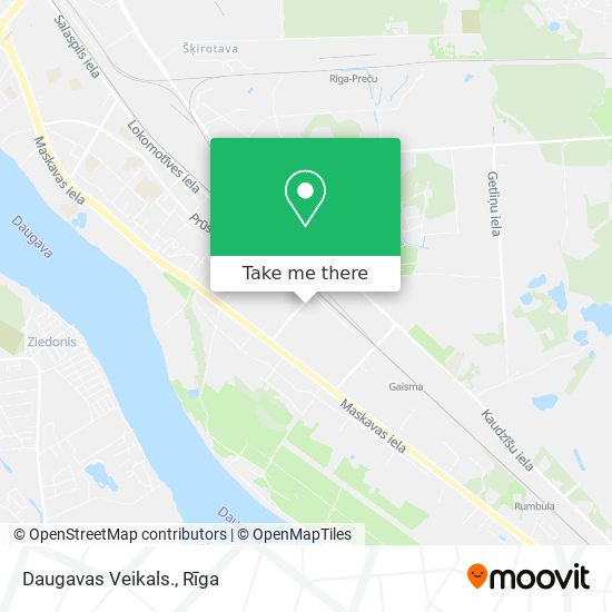Daugavas Veikals. map