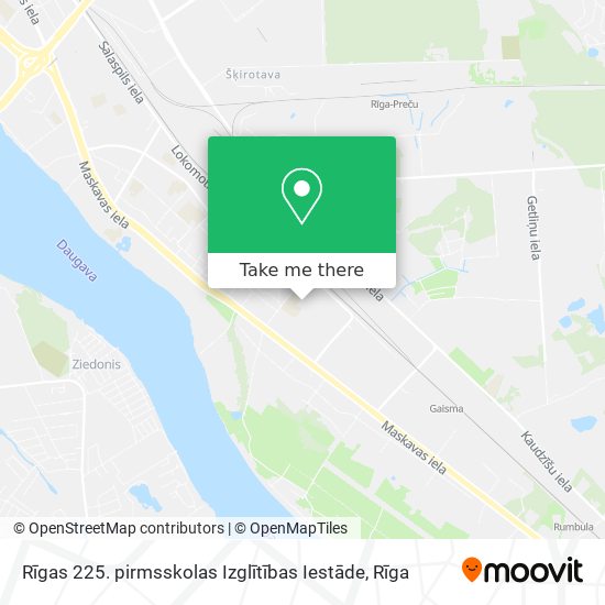 Rīgas 225. pirmsskolas Izglītības Iestāde map
