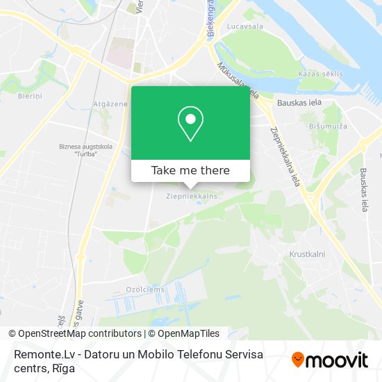 Карта Remonte.Lv - Datoru un Mobilo Telefonu Servisa centrs