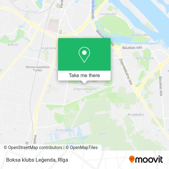 Boksa klubs Leģenda map