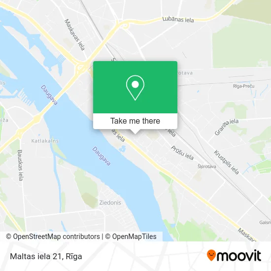 Maltas iela 21 map