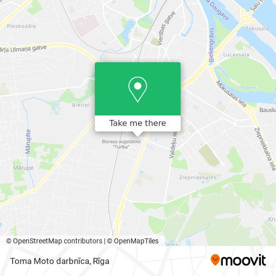 Toma Moto darbnīca map