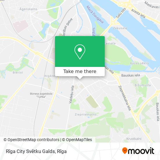 Rīga City Svētku Galds map