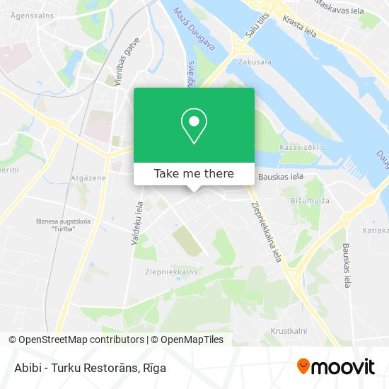 Abibi - Turku Restorāns map
