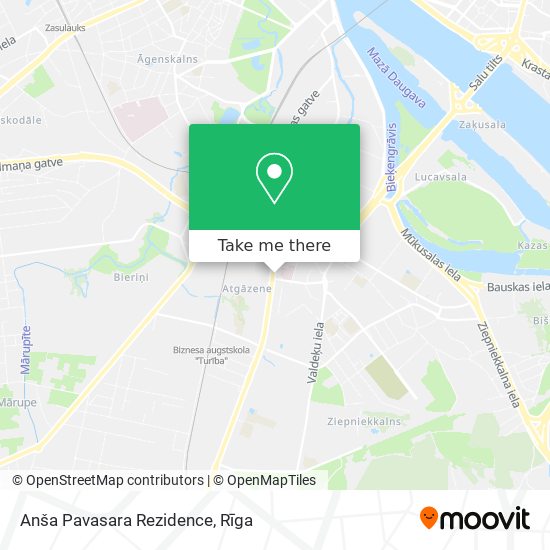 Anša Pavasara Rezidence map