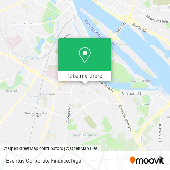 Eventus Corporate Finance map